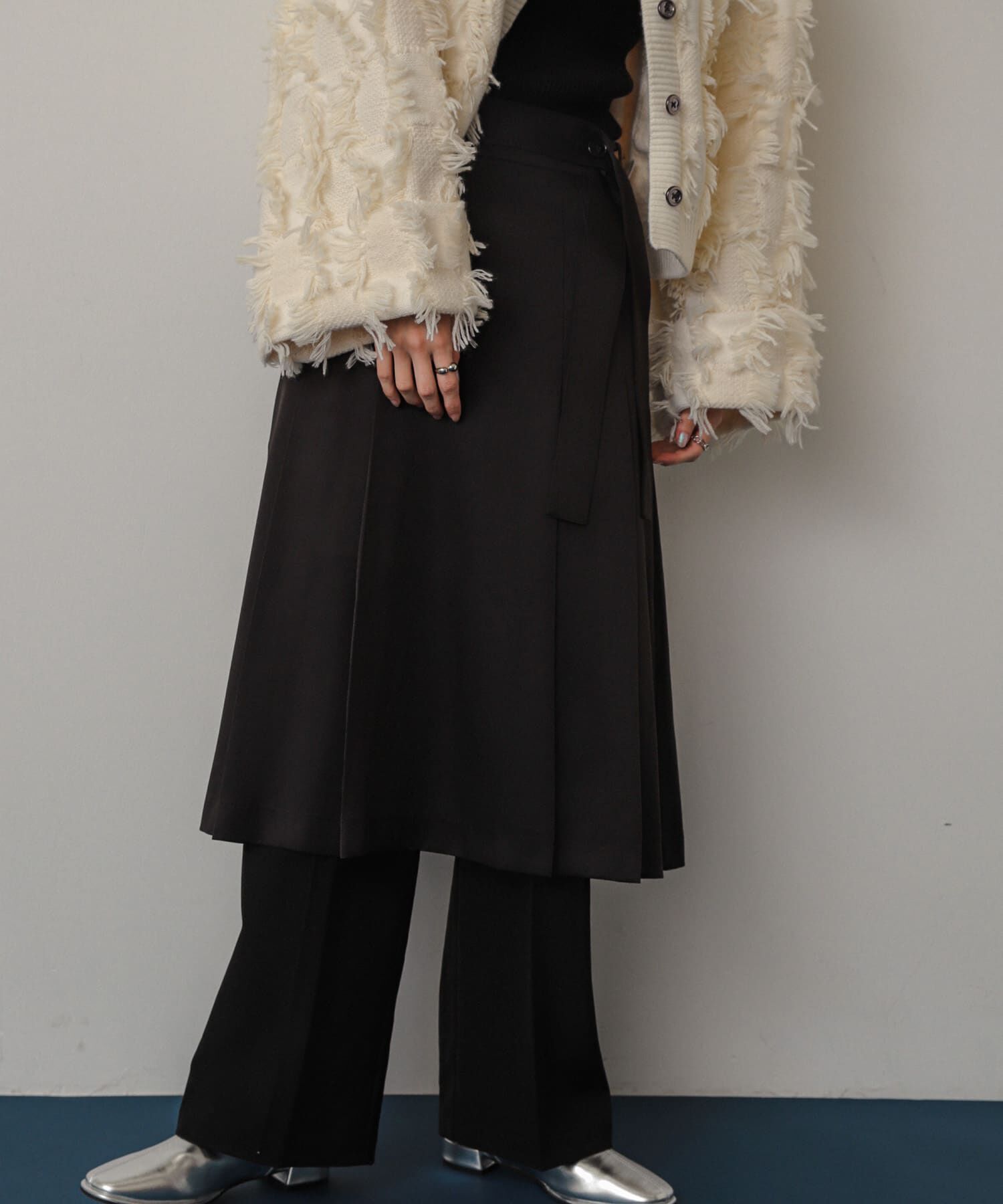 SENSE OF PLACE by URBAN RESEARCH「プリーツミディスカート」|スカート|