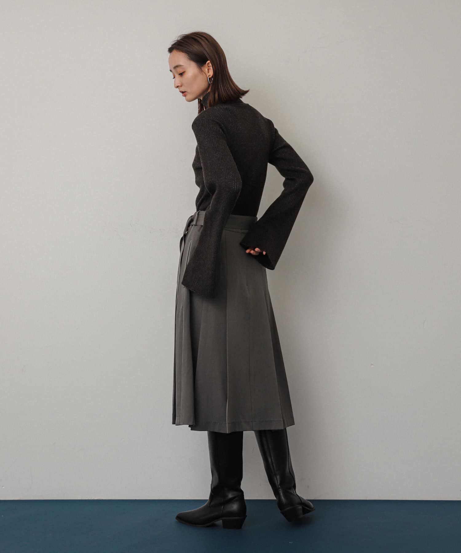 SENSE OF PLACE by URBAN RESEARCH「プリーツミディスカート」|スカート|