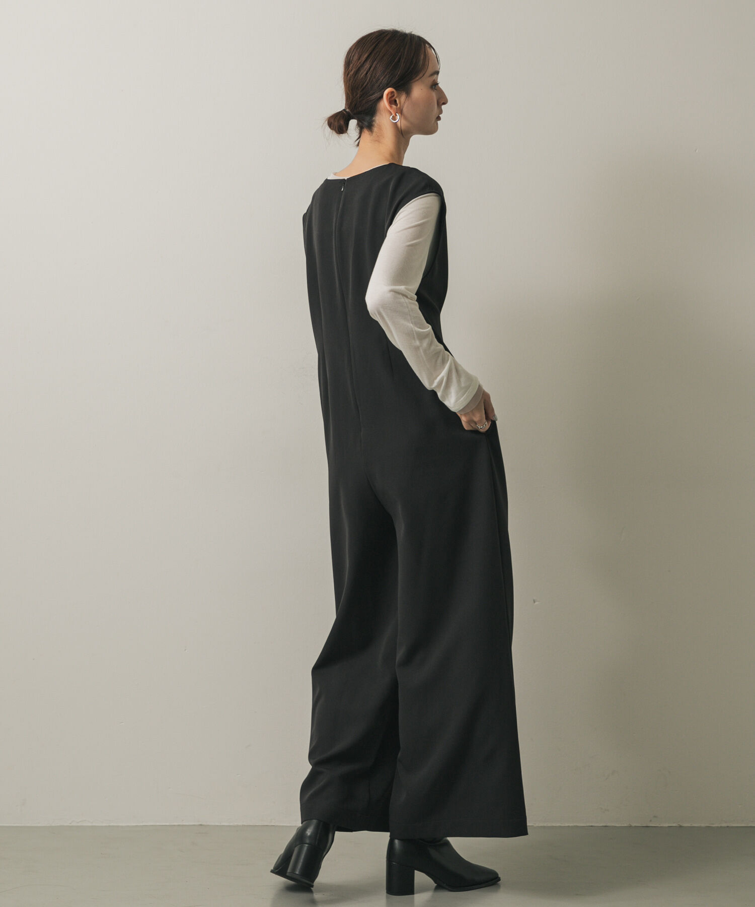 SENSE OF PLACE by URBAN RESEARCH「ウエストタックハートネックロンパース」|スカート|