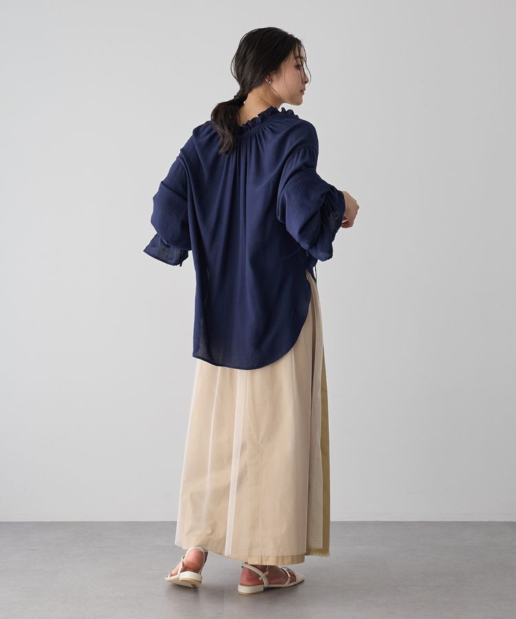 Editt by YECCA VECCA「異素材MIXロングスカート」|スカート|