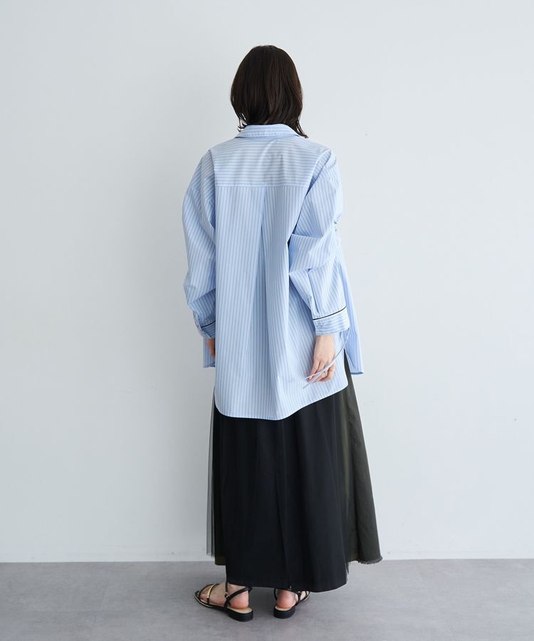 Editt by YECCA VECCA「異素材MIXロングスカート」|スカート|