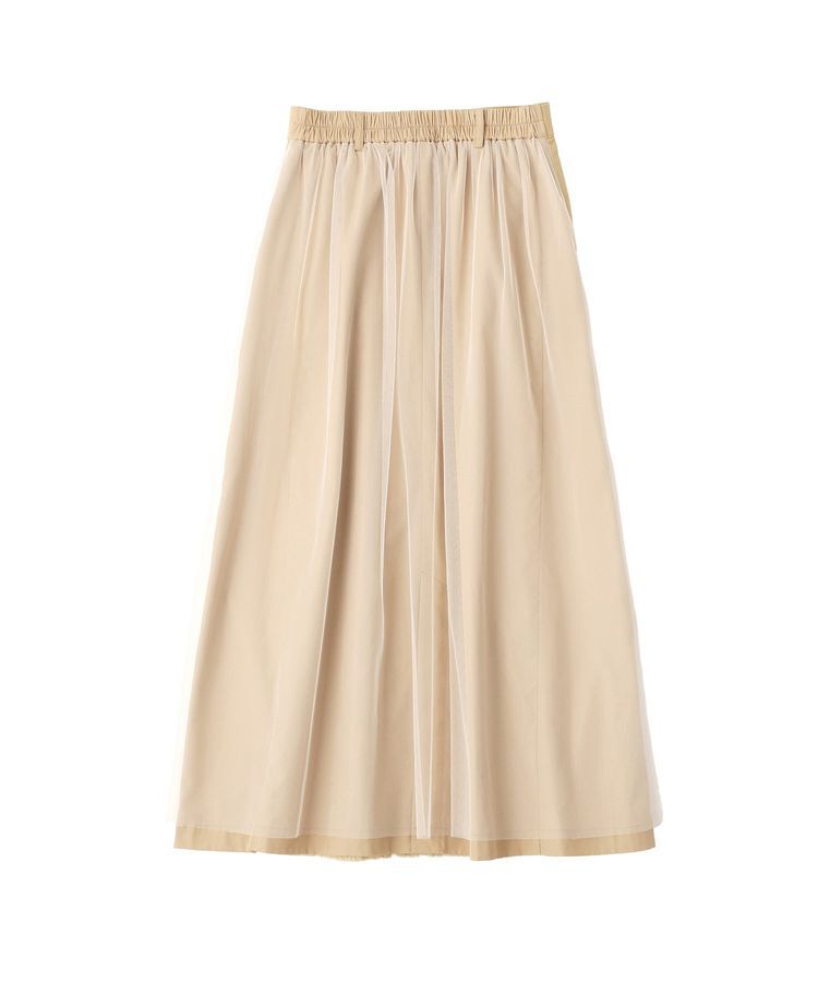 Editt by YECCA VECCA「異素材MIXロングスカート」|スカート|