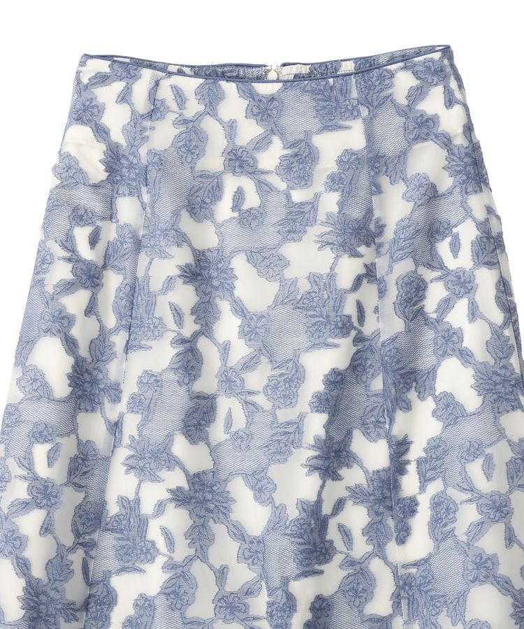 YECCA VECCA「シアーレース柄マーメイドスカート」|スカート|