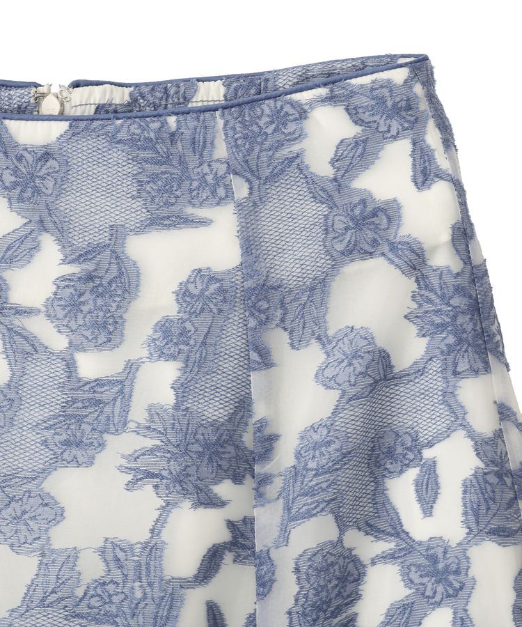 YECCA VECCA「シアーレース柄マーメイドスカート」|スカート|