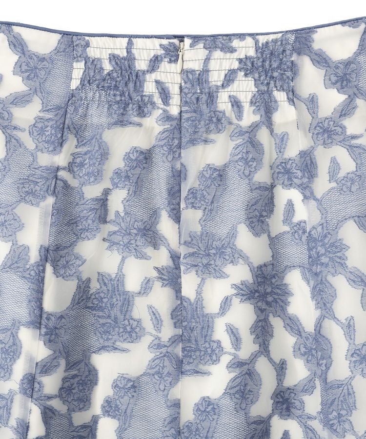 YECCA VECCA「シアーレース柄マーメイドスカート」|スカート|