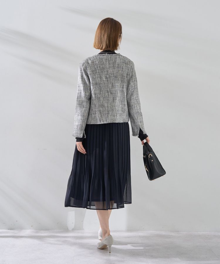 YECCA VECCA「プリーツシフォンスカート」|スカート|