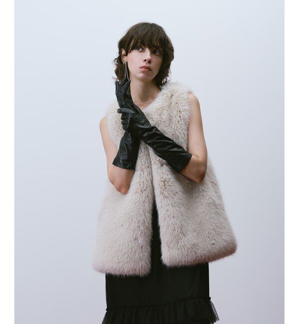 allureville「フェイクフォックスジレ」|その他|