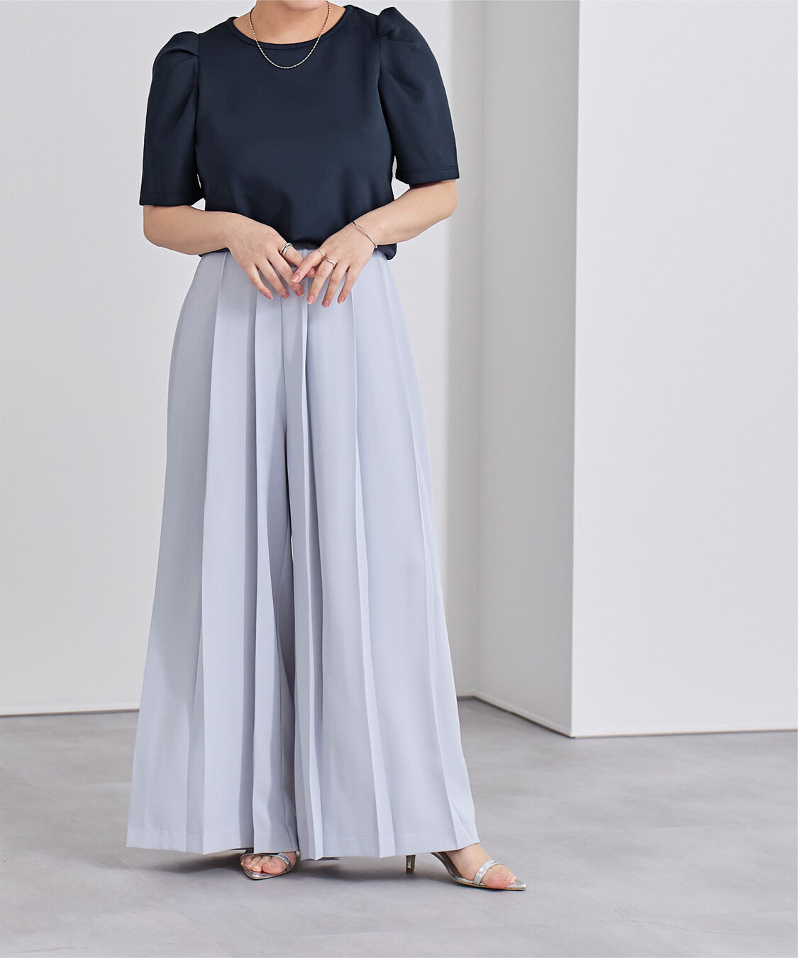 ur's「ボンディングタックスリーブトップス」|Tシャツ・カットソー|