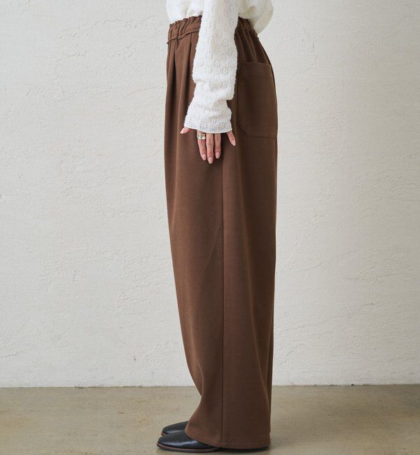  「ストレッチ起毛コクーンパンツ」|その他|