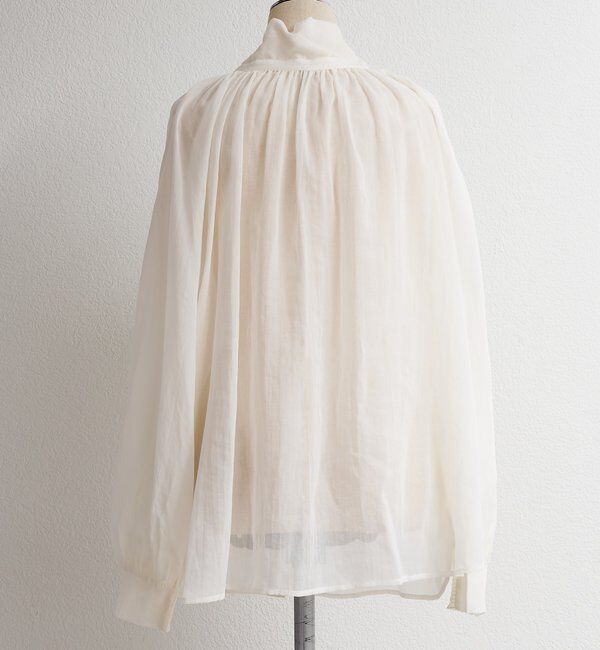  「シアーリボンタイ2WAYブラウス」|シャツ・ブラウス|