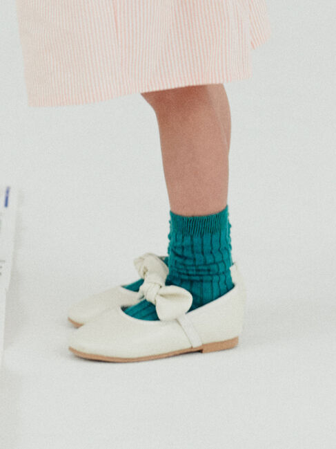 Samansa Mos2 Lagom「リボンバレエシューズ」|ビジネス・ドレスシューズ|