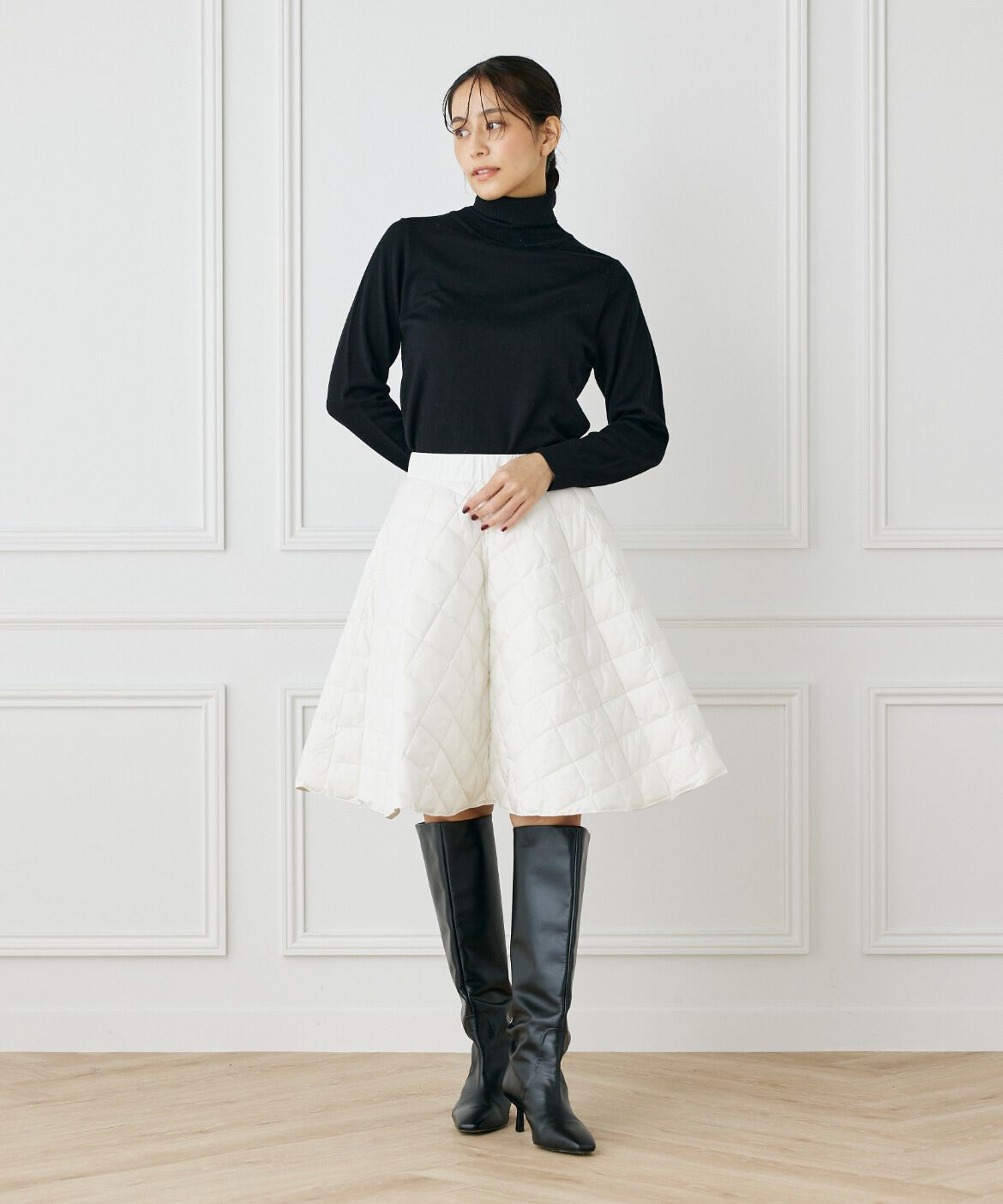 DAY by DAY it&rsquo;s international「W LINE フレアダウンスカート《TAION》」|フレア|