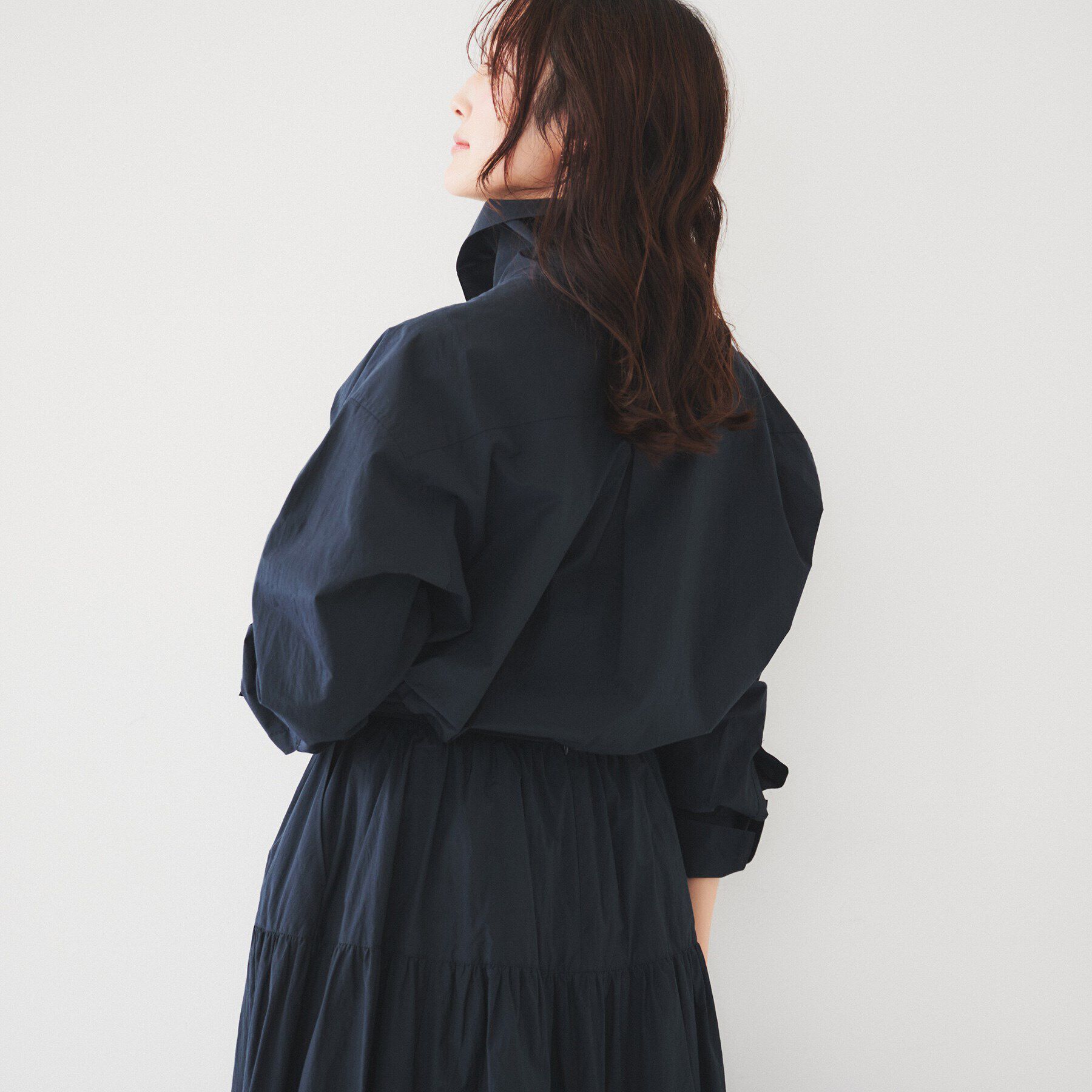 UNTITLED「【セットアップ可能/トレンド】ライトコットン プルオーバーシャツ」|シャツ・ブラウス|