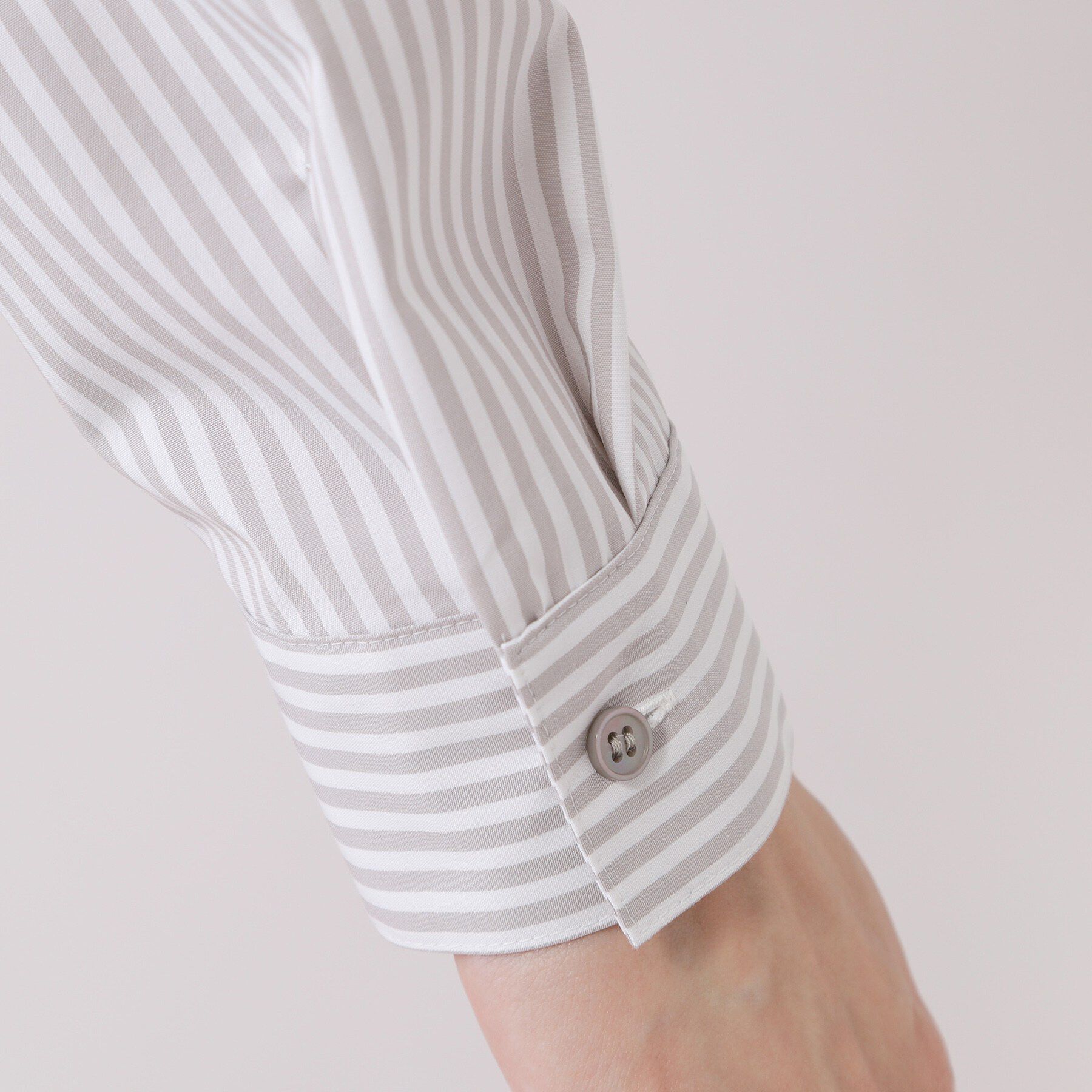 COUP DE CHANCE「【手洗い可／日本製／レイヤード】きれいめ襟付きシャツ」|シャツ・ブラウス|