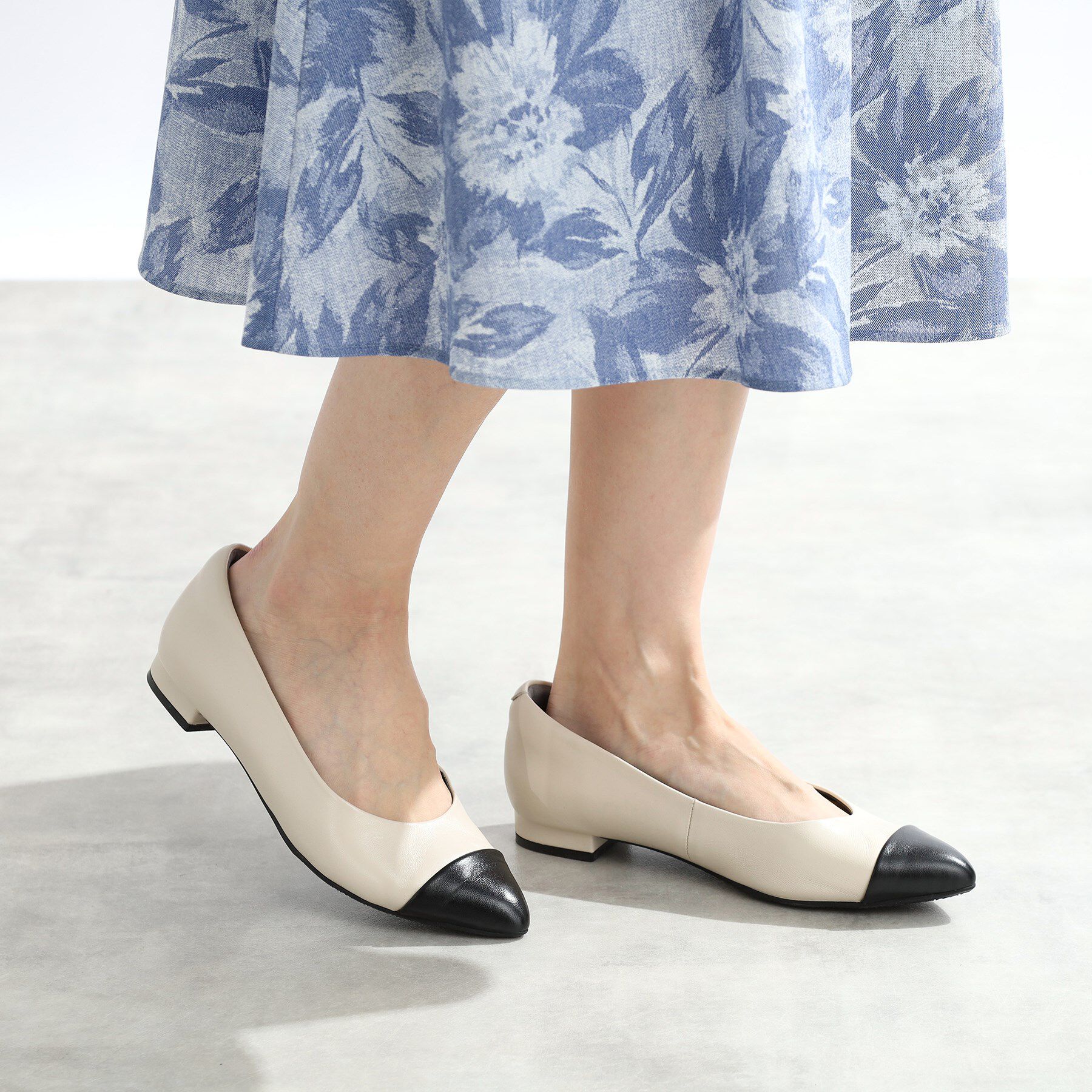 Reflect「【至福の履き心地／通勤にもぴったり◎】フラットパンプス」|パンプス|