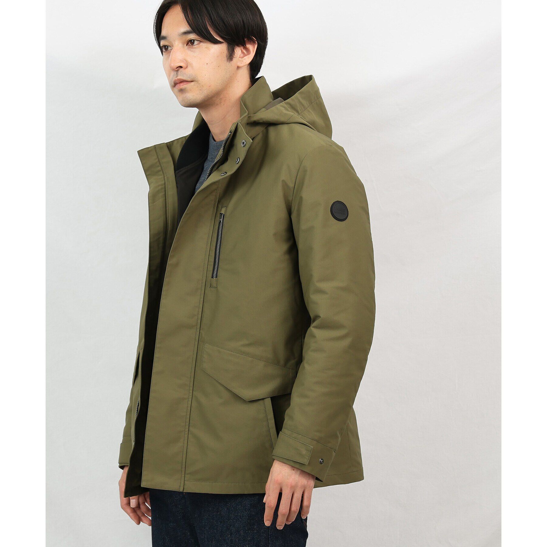 TAKEO KIKUCHI「【3WAY／撥水】ドビーメモリー ダウンライナーブルゾン」|ブルゾン・スタジャン|