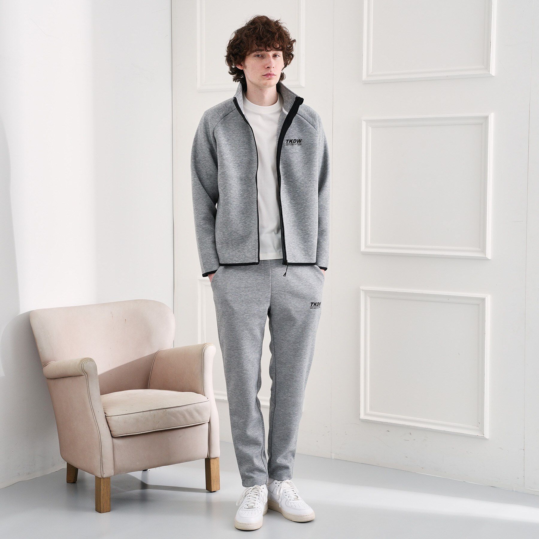 TAKEO KIKUCHI「TKDWダンボールニットブルゾン」|ブルゾン・スタジャン|