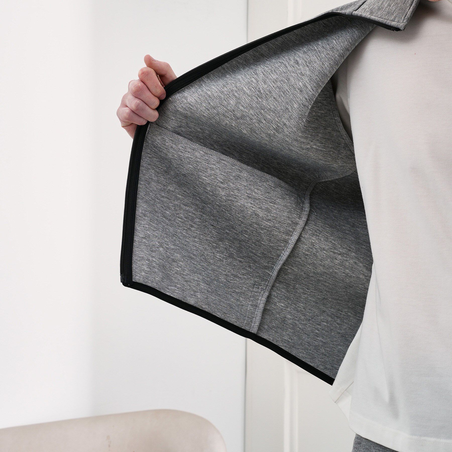 TAKEO KIKUCHI「TKDWダンボールニットブルゾン」|ブルゾン・スタジャン|