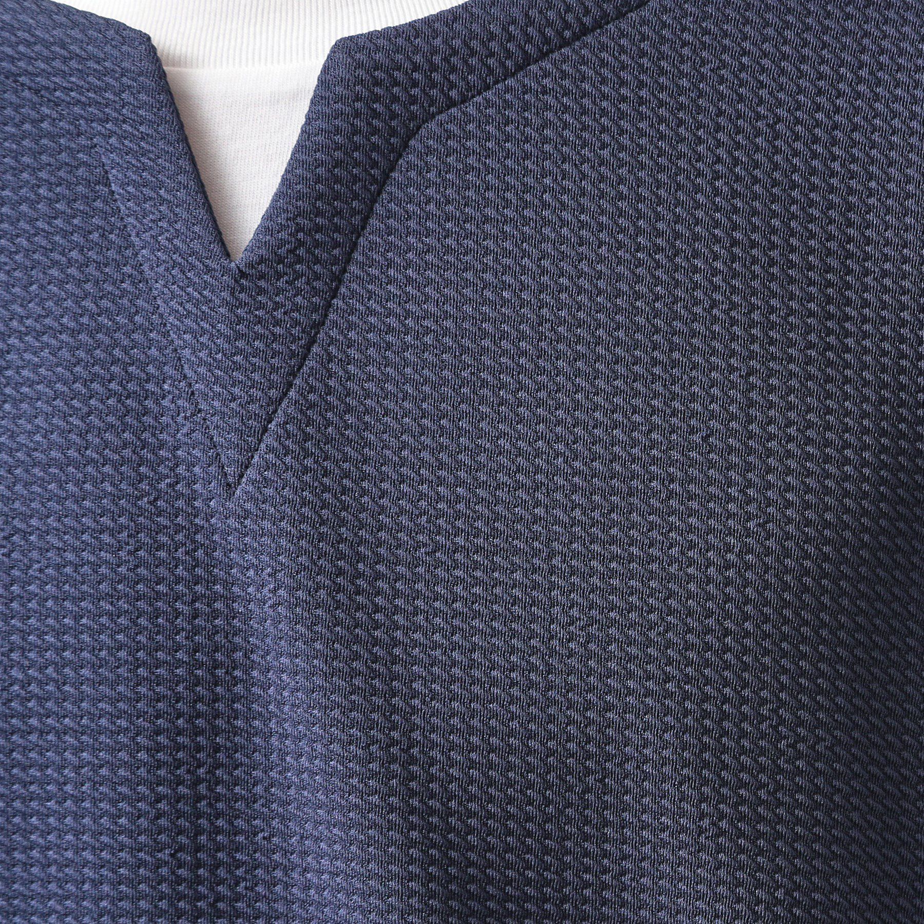 THE SHOP TK「ミニフクレキーネック半袖Tシャツ」|Tシャツ・カットソー|