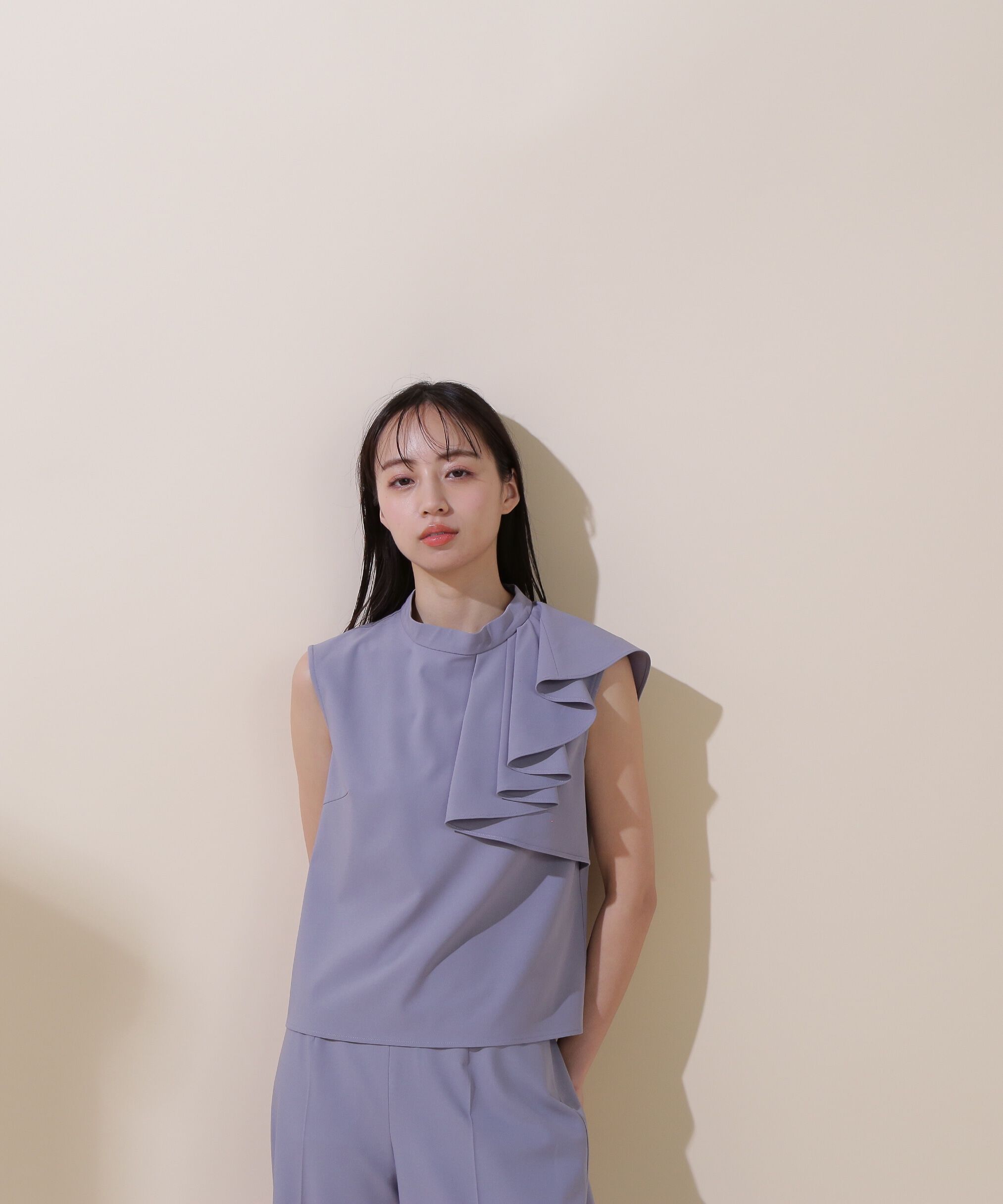  「アシメラッフルセットアップ」|ワンピース|