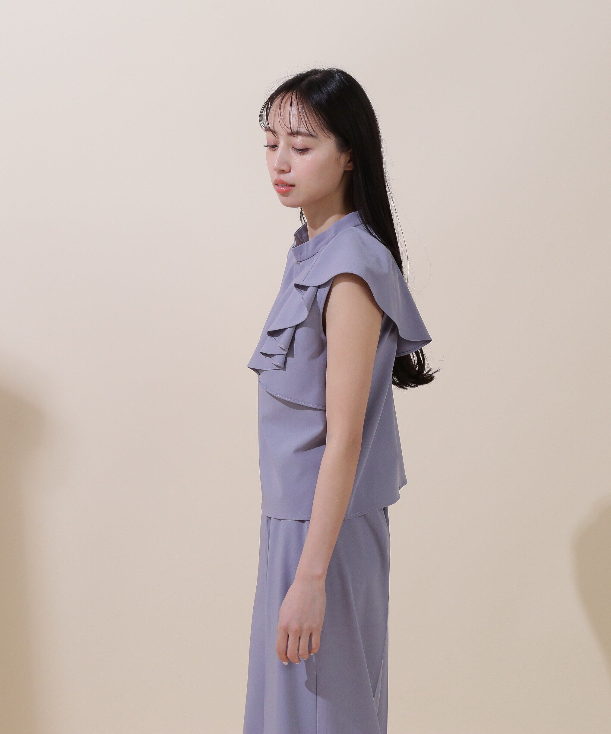  「アシメラッフルセットアップ」|ワンピース|