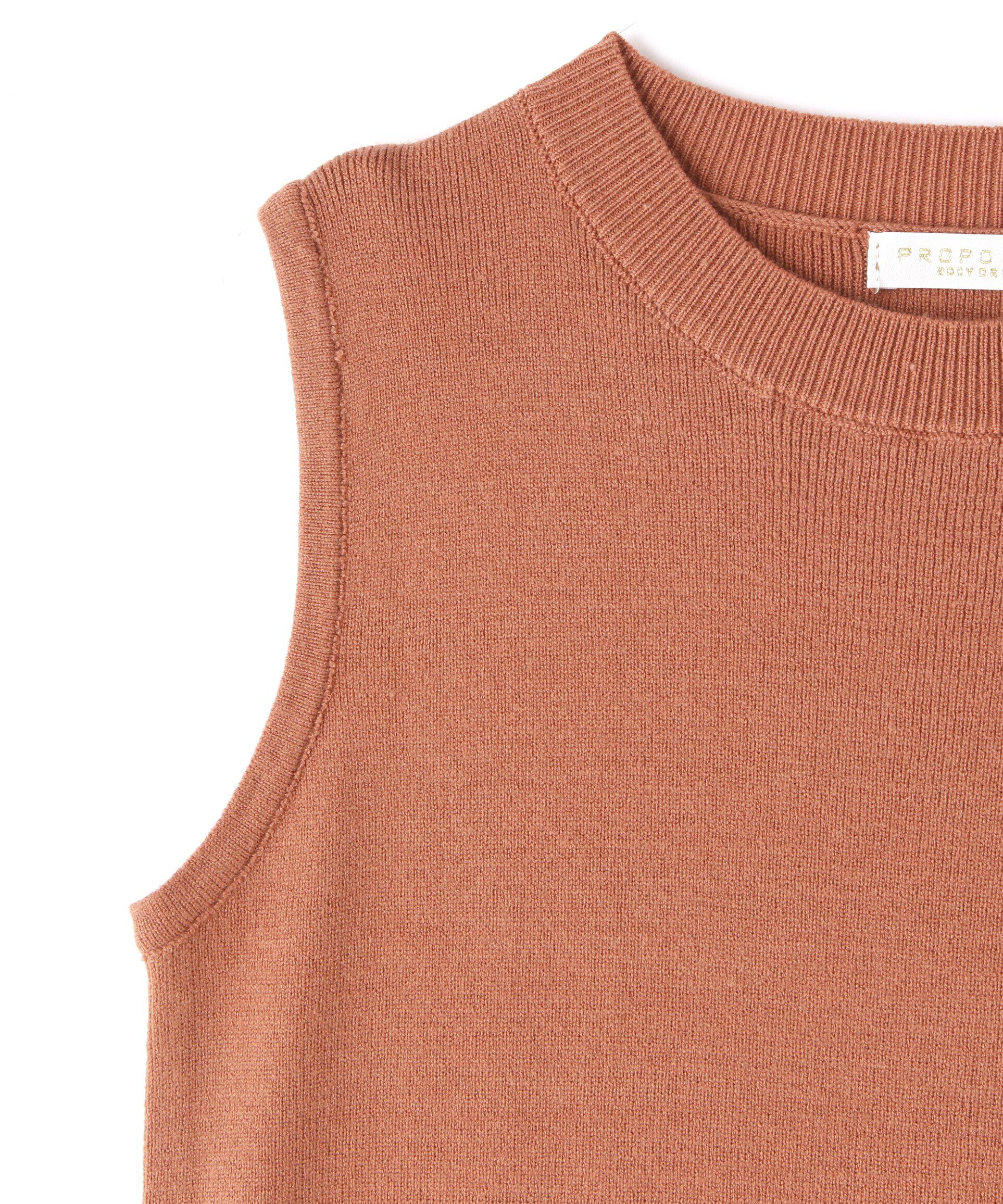 PROPORTION BODY DRESSING「ナローレイヤードニットワンピース」|ワンピース|