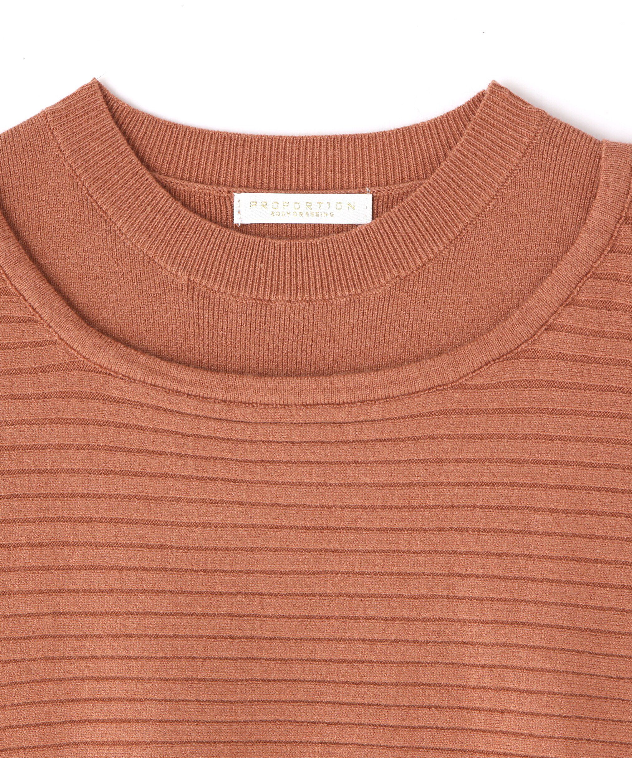 PROPORTION BODY DRESSING「ナローレイヤードニットワンピース」|ワンピース|