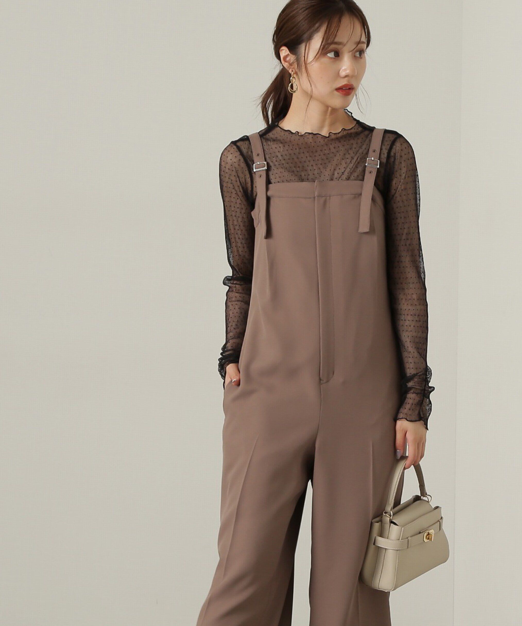 PROPORTION BODY DRESSING「チュールドットトップス24AW」|Tシャツ・カットソー|