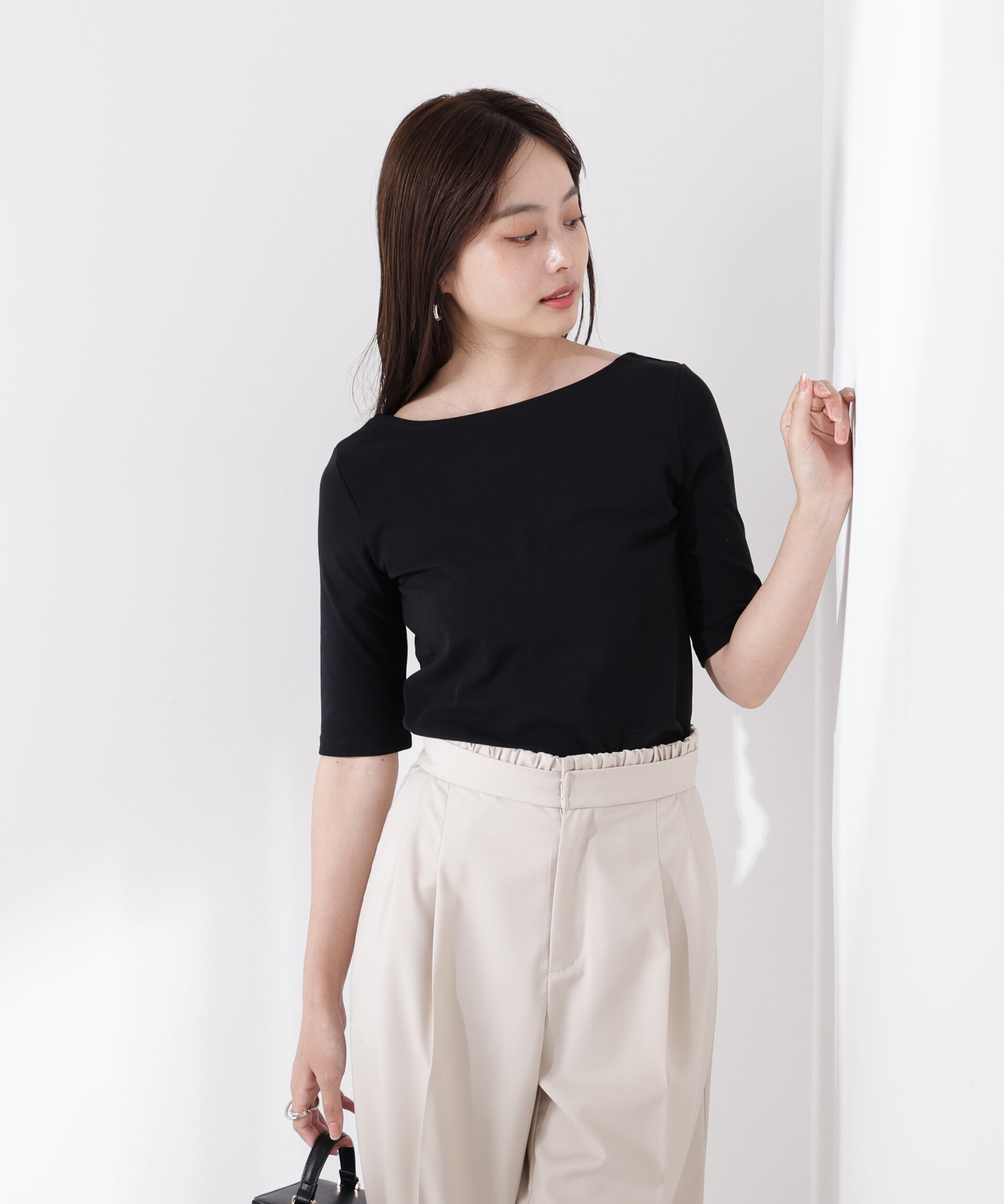 PROPORTION BODY DRESSING「前後2wayフライスTシャツ」|Tシャツ・カットソー|