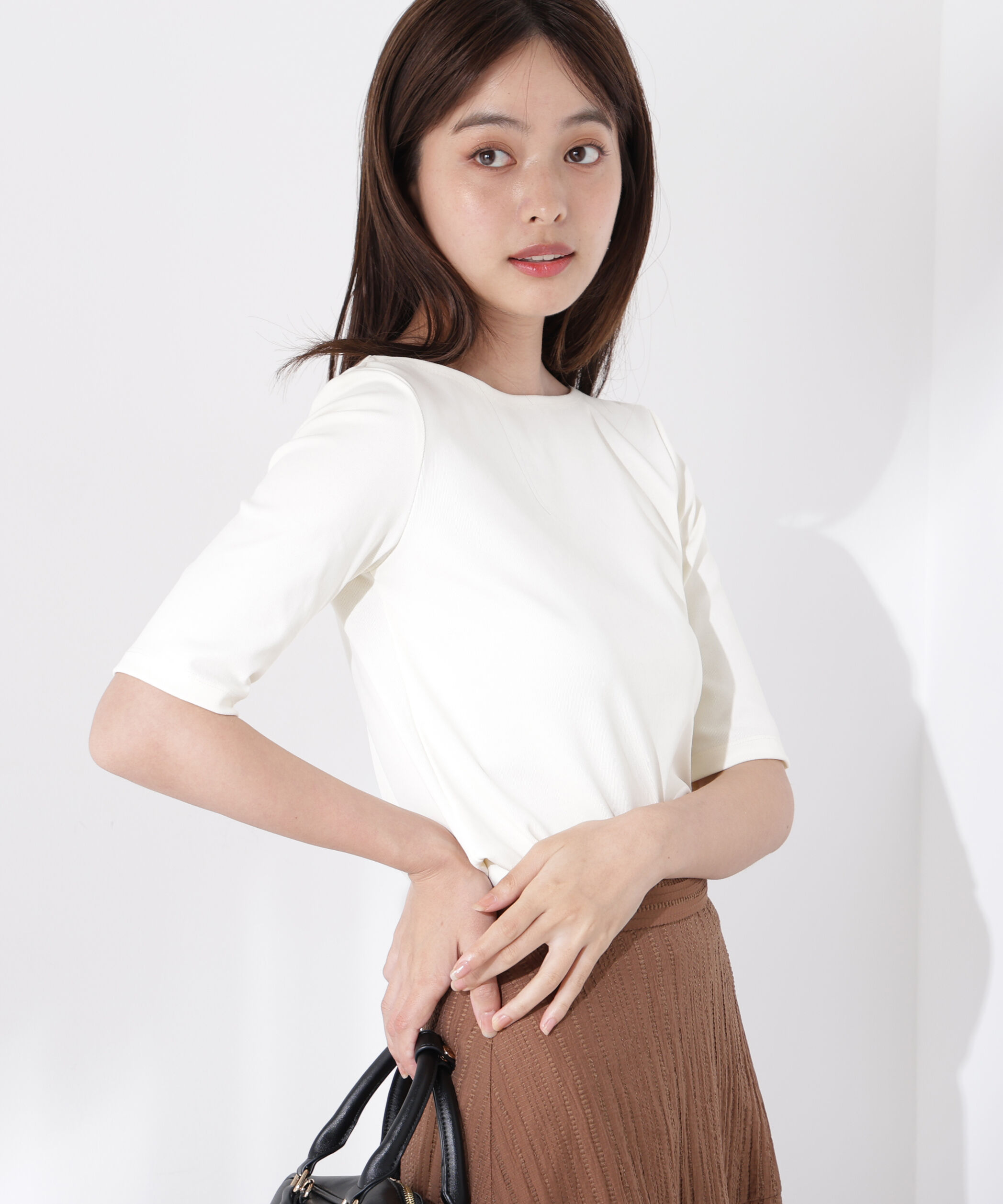 PROPORTION BODY DRESSING「前後2wayフライスTシャツ」|Tシャツ・カットソー|