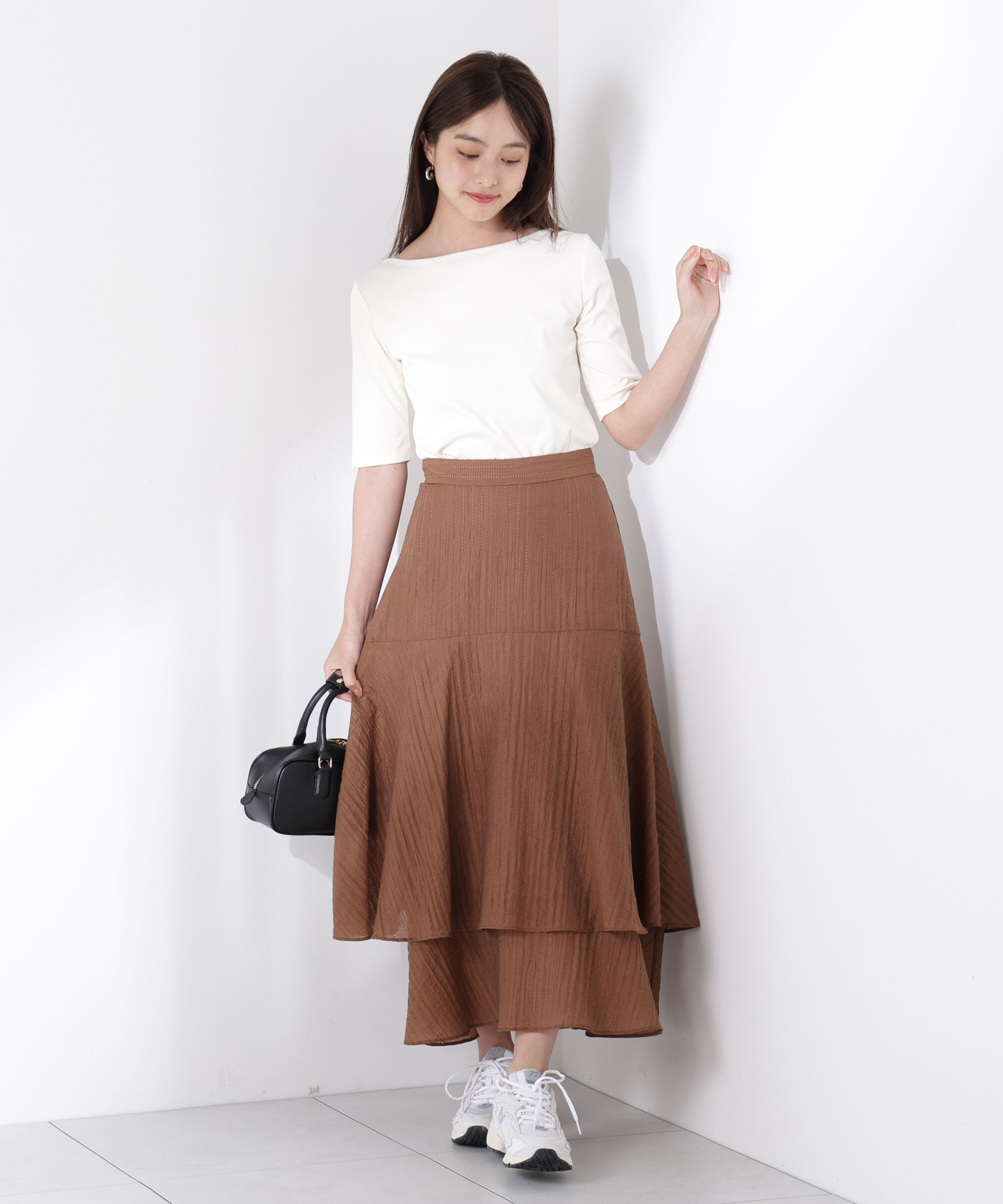 PROPORTION BODY DRESSING「前後2wayフライスTシャツ」|Tシャツ・カットソー|