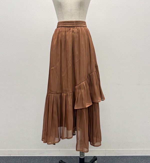 archives「シャイニーアシメティアードスカート」|スカート|