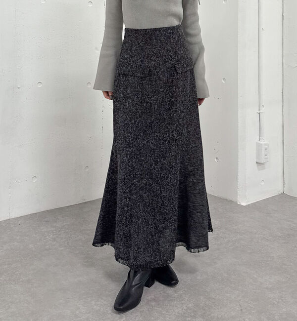 archives「ツイードマーメイドスカート」|スカート|