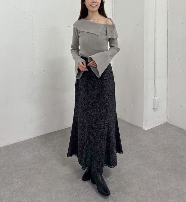 archives「ツイードマーメイドスカート」|スカート|