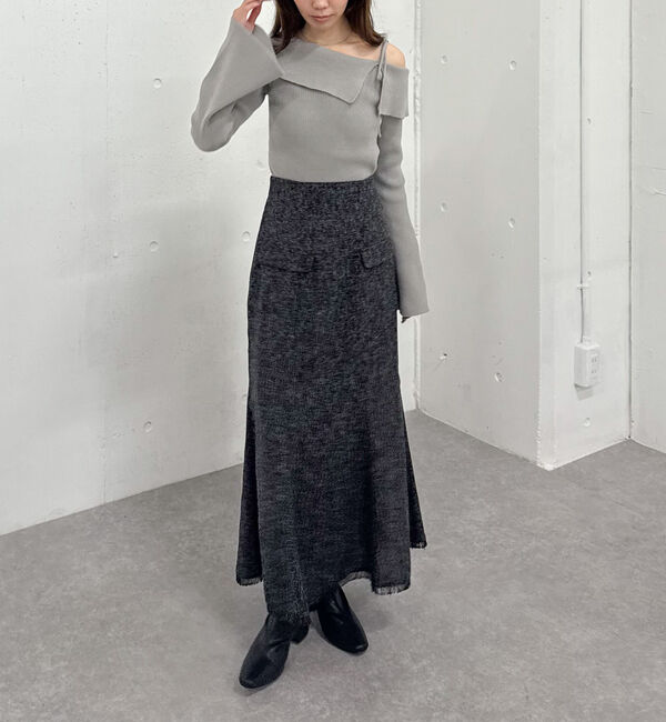 archives「ツイードマーメイドスカート」|スカート|