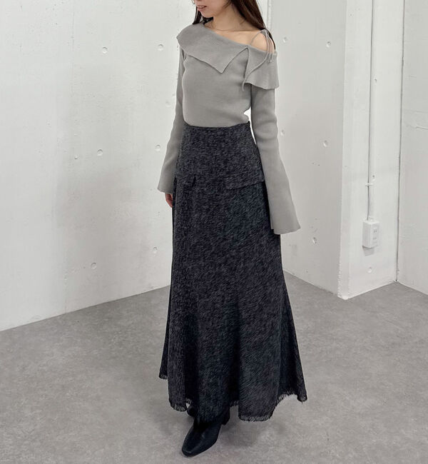 archives「ツイードマーメイドスカート」|スカート|