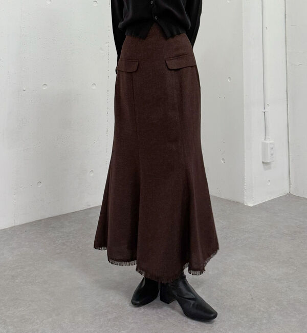 archives「ツイードマーメイドスカート」|スカート|