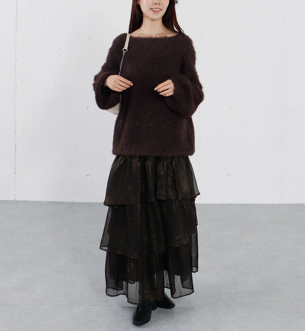 archives「箔シフォンティアードＳＫ」|スカート|