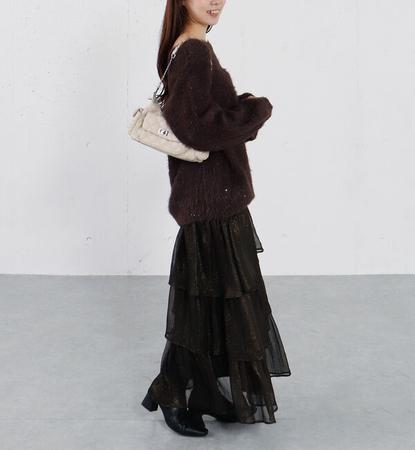 archives「箔シフォンティアードＳＫ」|スカート|