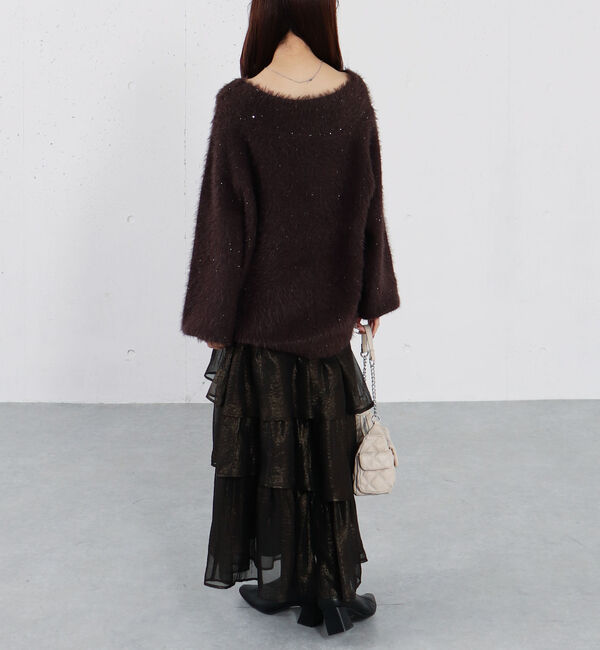 archives「箔シフォンティアードＳＫ」|スカート|