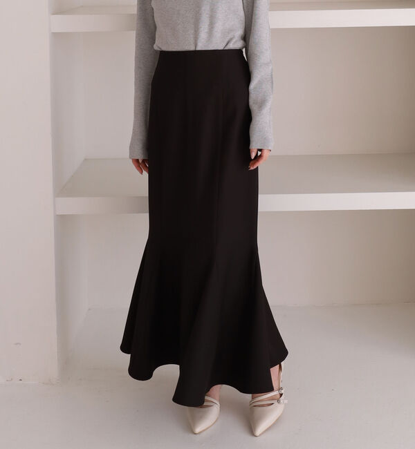 archives「【ＯＮかわ】ウォッシャブルマーメイドＳＫ」|スカート|BLACK