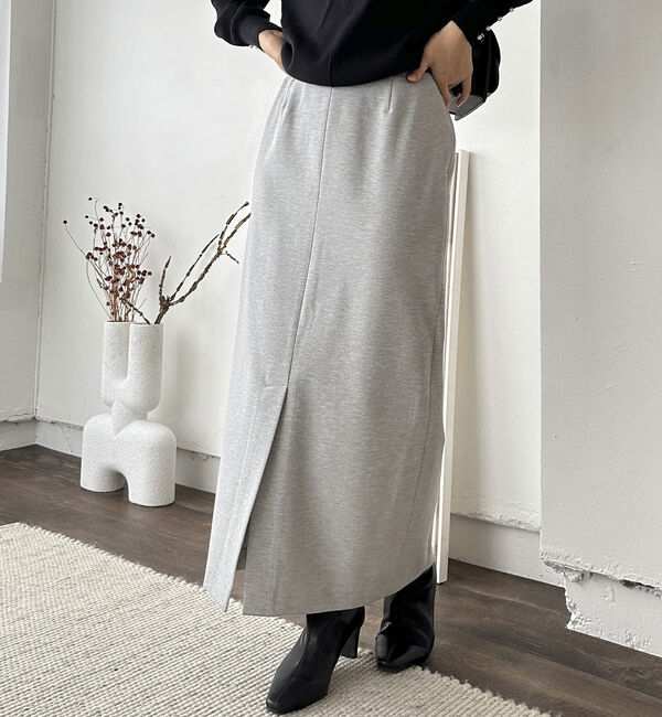 Doux archives「ストレッチポンチタイトスカート／」|スカート|MOKU GRAY