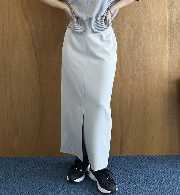 Doux archives「ストレッチポンチタイトスカート／」|スカート|GREIGE