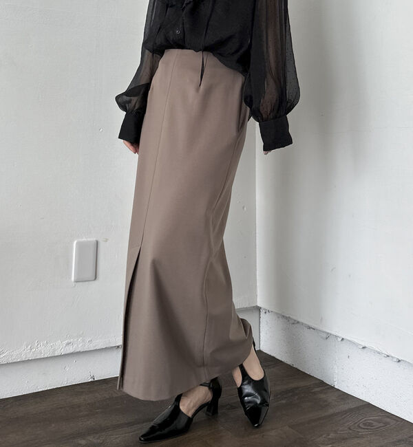 Doux archives「ストレッチポンチタイトスカート／」|スカート|MOCHA