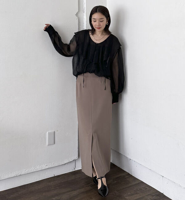 Doux archives「ストレッチポンチタイトスカート／」|スカート|