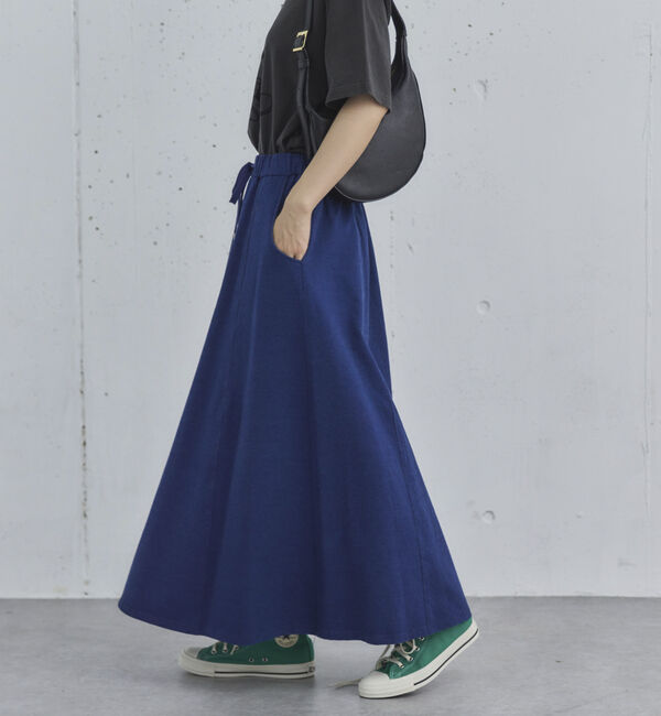 Doux archives「デニムイージーフレアスカート」|スカート|