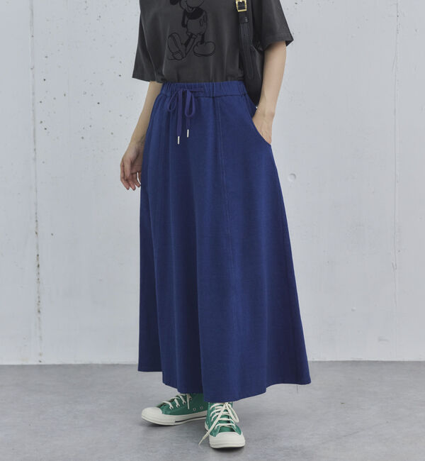 Doux archives「デニムイージーフレアスカート」|スカート|