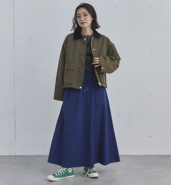 Doux archives「デニムイージーフレアスカート」|スカート|