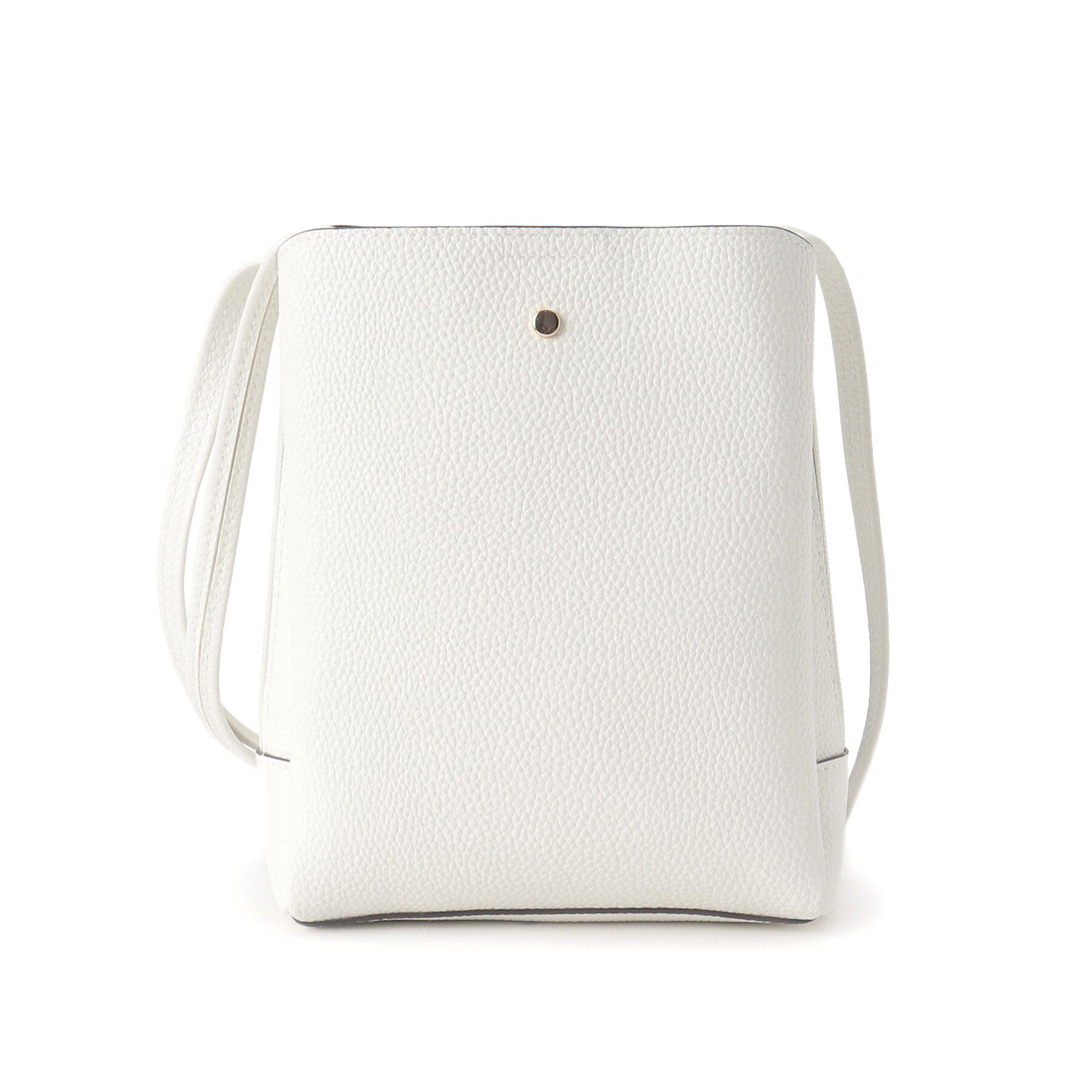 SHOO･LA･RUE「【軽量】ふわっと軽い 3層ショルダーバッグ」|ショルダー・メッセンジャー|オフホワイト(003