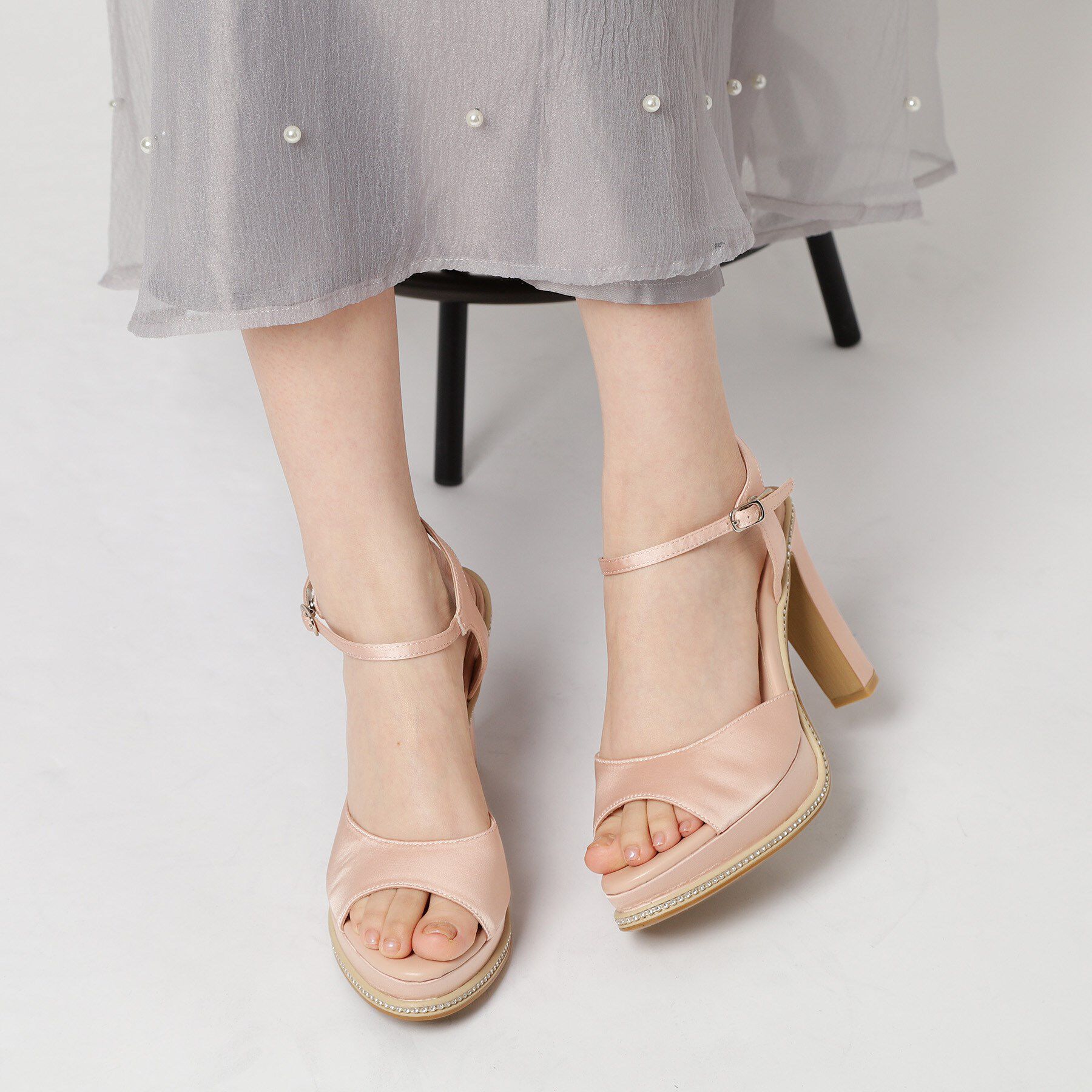 ESPERANZA「ラインストーンコバサンダル」|サンダル|